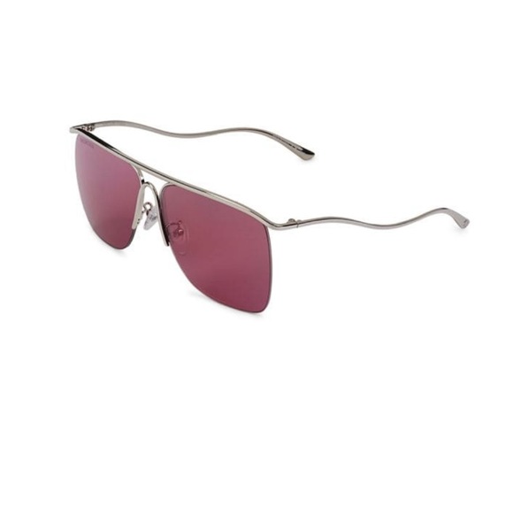 Balenciaga 61 MM Pilot Sunglasses NEW - Picture 4 of 5